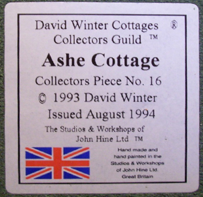 Ashe Cottage