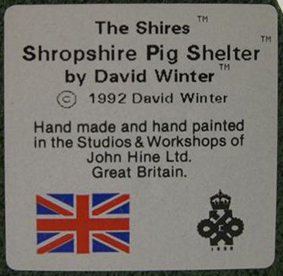 Shropshire Pig Shelter