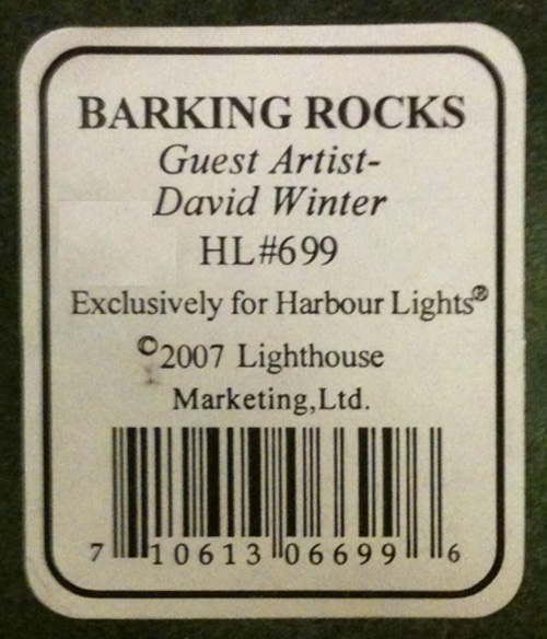 Barking Rocks Lighthouse