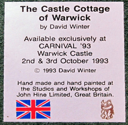 The Castle Cottage of Warwick
