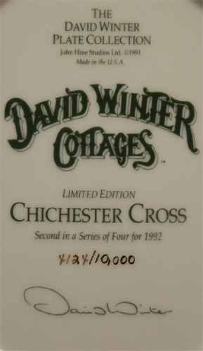 Chichester Cross Plate