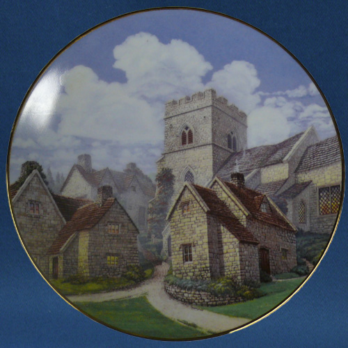 Cotswold Village Plate