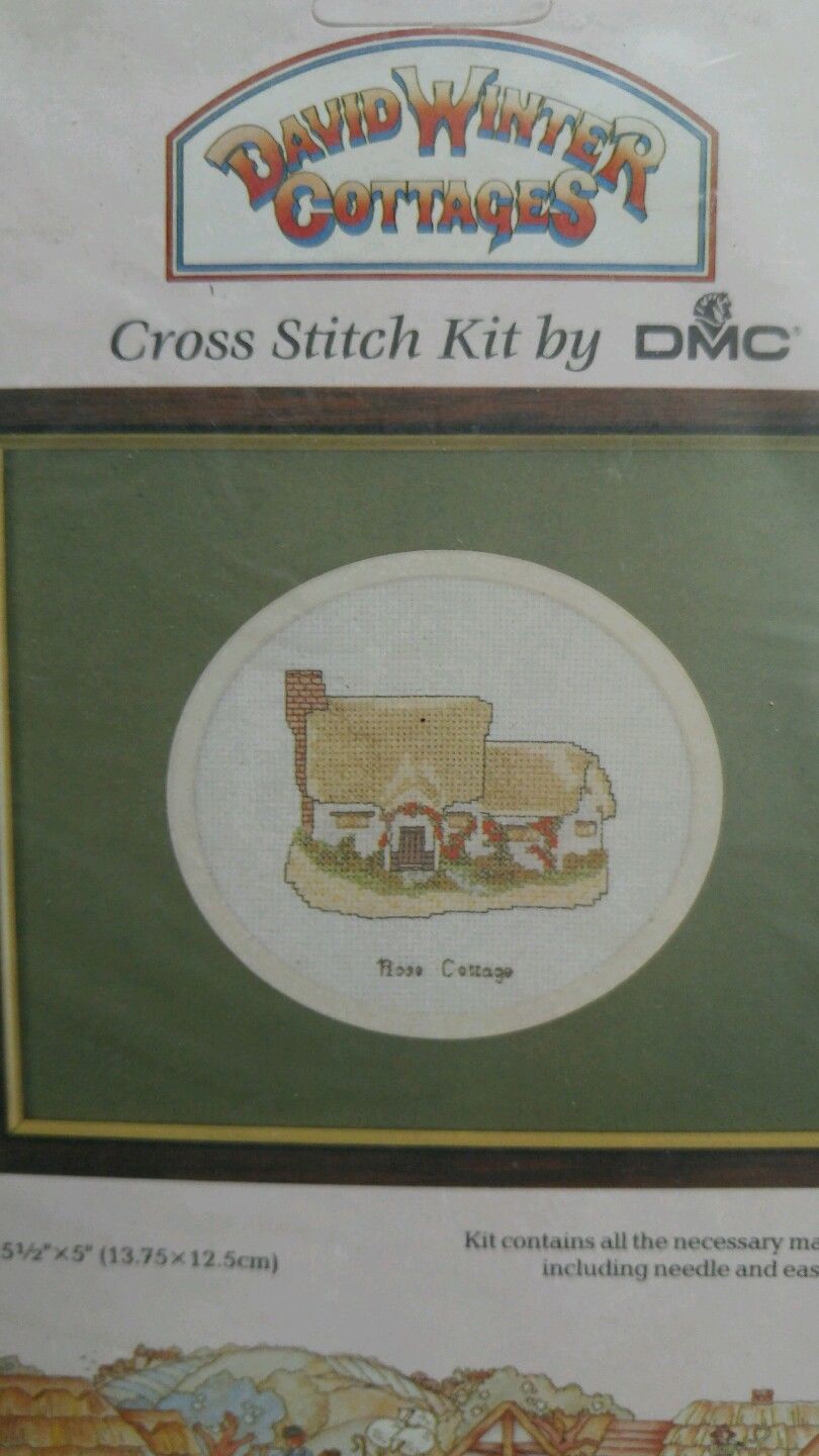 Rose Cottage Cross Stitch Kit