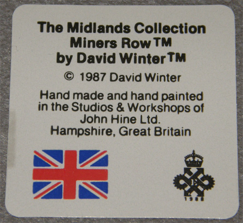 Miners Row (also known as Coalminers Row)
