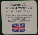 Haybarn 1982 Label