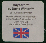 Haybarn 1985 Label